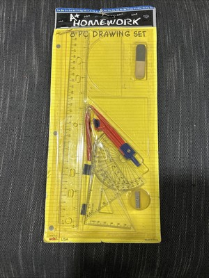 8 Piece Homework Drawing Set