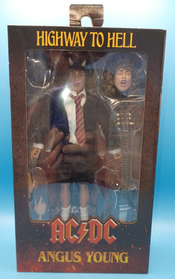 NEW! AC/DC Highway to Hell- Angus Young 8'' Figure NECA 2022