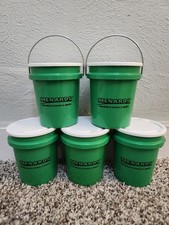 5 Menards Mini Buckets With LIDS - Food-Safe Tiny Buckets for storage, decor  