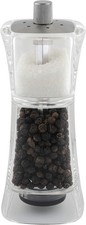 Grunwerg Gmill 9174M Acrylic Combination Salt & Pepper Mill, Ceramic Adjustab...