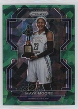 2022 Panini Prizm WNBA Green Ice Prizm Maya Moore #64 19fv