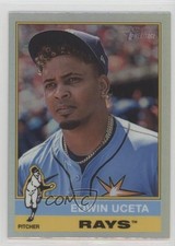 2025 Topps Heritage Chrome Edwin Uceta #390 c8a
