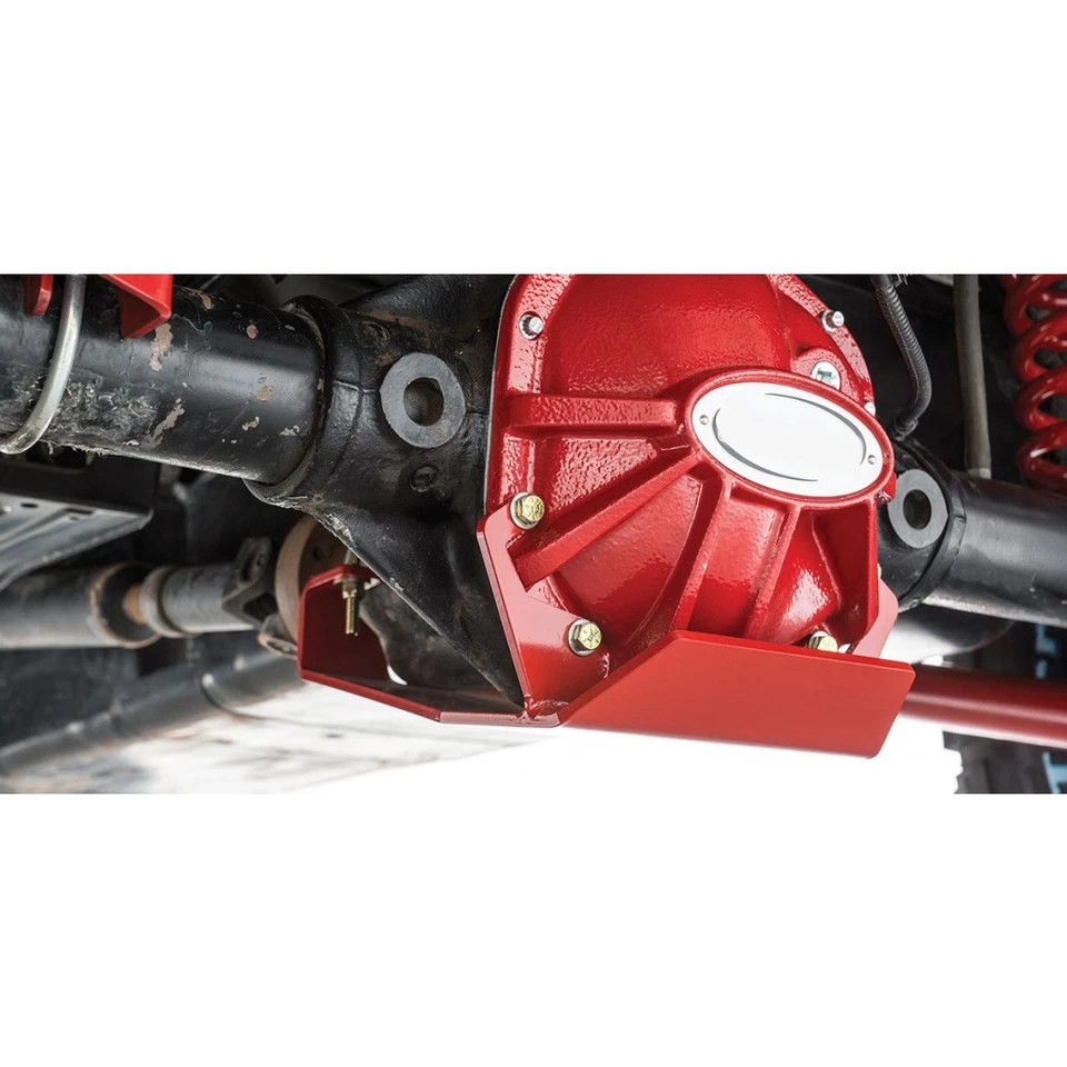 Placa deslizante diferencial Rancho suspensiones para Jeep Wrangler 2007-2018 trasera Foto 2 de 4