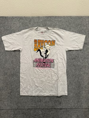 Vintage 1991 Baycon Furry Furries Convention Animation Festival Shirt Taral Wayn