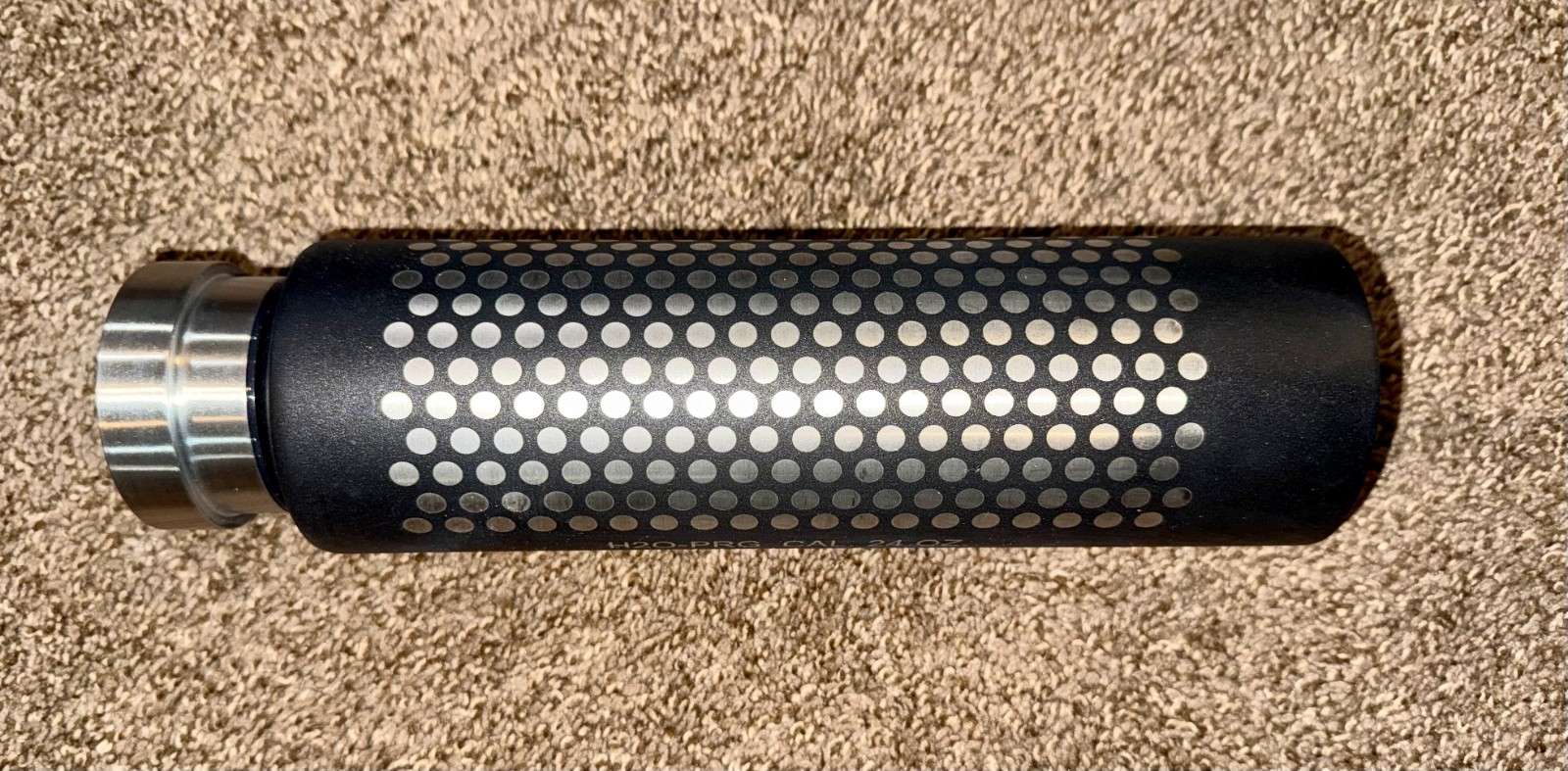 KNIGHTS ARMAMENT COMPANY KAC QDSS NT4 SUPPRESSOR SHAPED WATER BOTTLE 24 OZ METAL