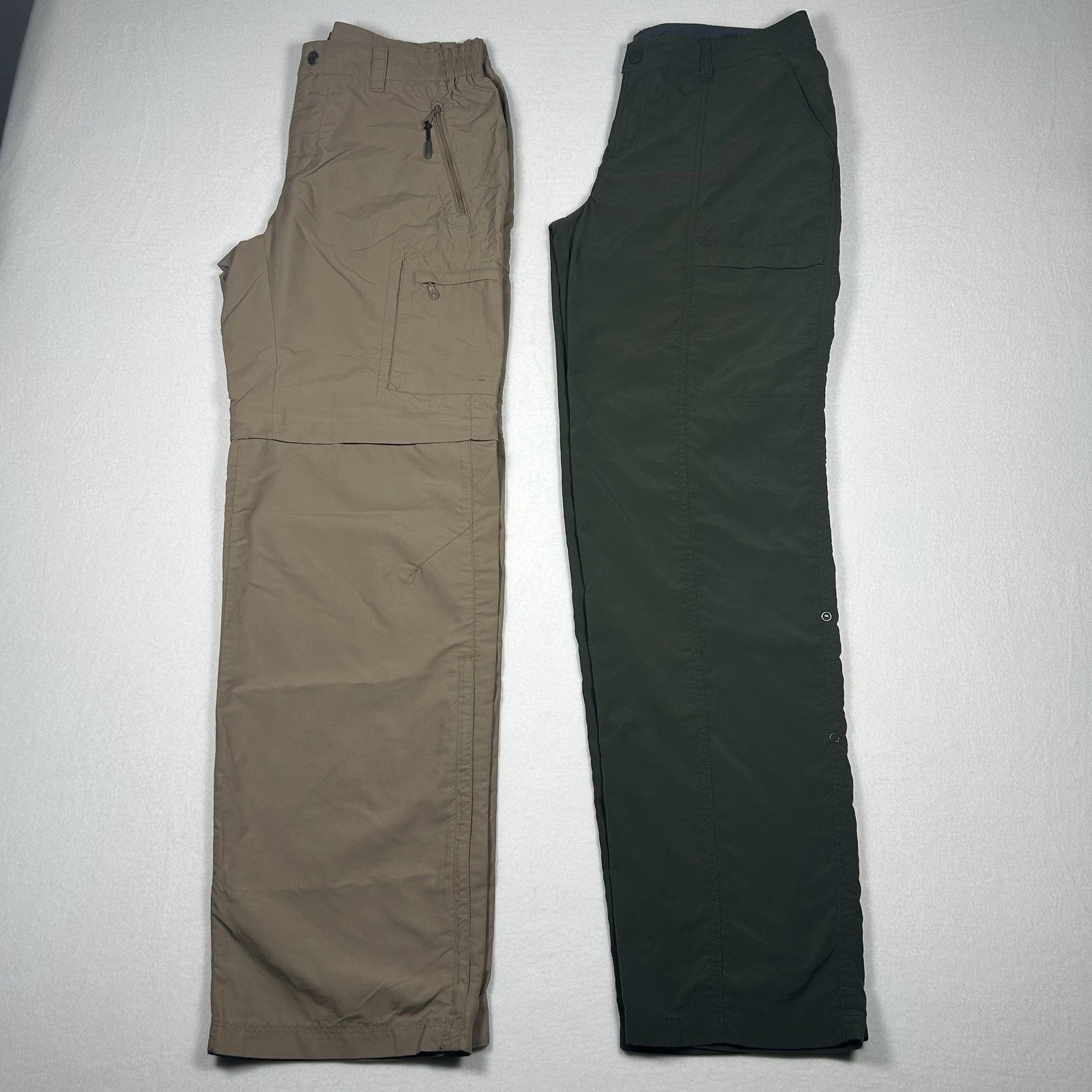 REI + Exofficio Nylon Cargo Hiking Pants Bundle Womens Size 6 Inseam 32