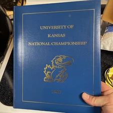 Kansas Jayhawks National Championship 1988 - commemorative book READ