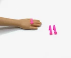 Vintage Barbie Doll Jewelry Accessories Hot Pink Earrings & Ring  Accessory