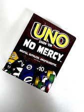 New Mattel Uno Show Em No Mercy Card Game for Kids Adults Family Night Parties