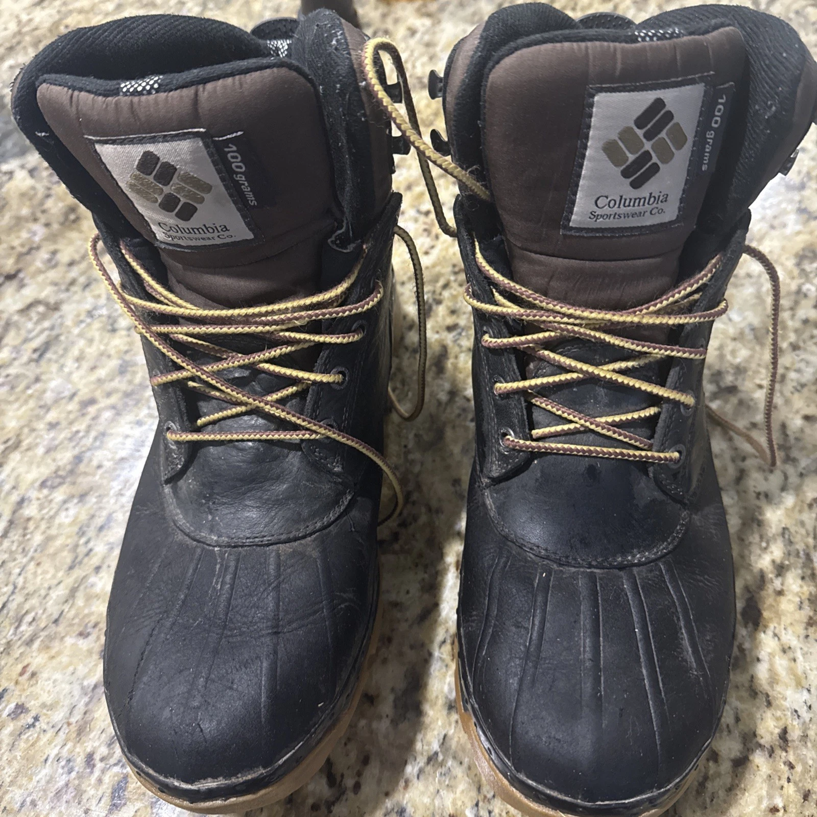 Men's Columbia Boots Bugaboot Omni Heat BM2544-225 Snow Winter Size 9 US