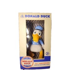 Disney Parks Donald Duck 85th Anniversary Plush Collectors Limited Edition 3000