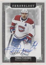 2019 Upper Deck Chronology Franchise History Tomas Plekanec #FH-MO-TP Auto 04f2