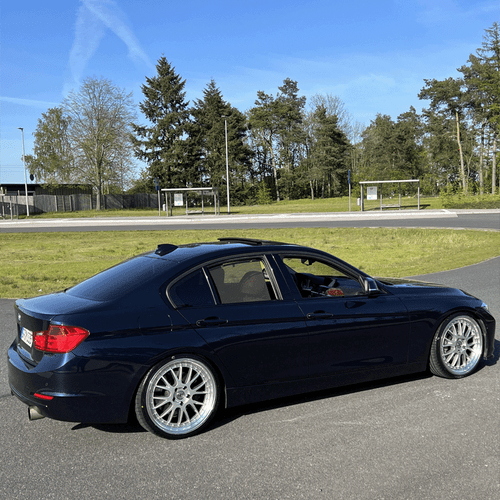 18 Zoll T1 Stufentiefbett Alufelgen 8x18 4x100 ET35 in silber für Honda und Mini - Bild 4 von 8