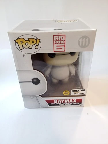 Funko Pops! Disney Big Hero 6 #111 Baymax Glow in the Dark (New)