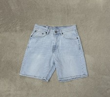 Zara pantaloncino uomo denim taglia small come nuovo indossato una volta ottime condizioni jeans blu