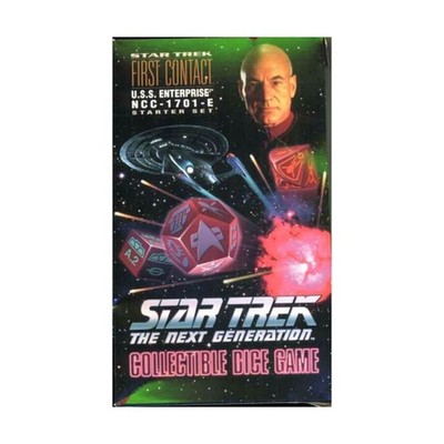 Five Rings Star Trek Di  First Contact - U.S.S. Enterprise NCC-1701 Box Fair/NM