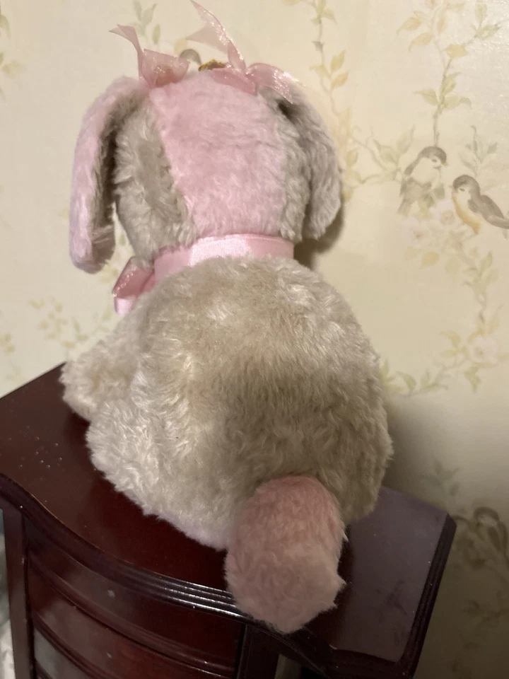 Vintage Rubber Face Plush Puppy Dog - Image 4 of 4