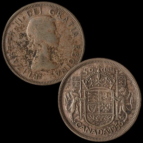 1956 Canada 50 Cents — photo from another recent sale