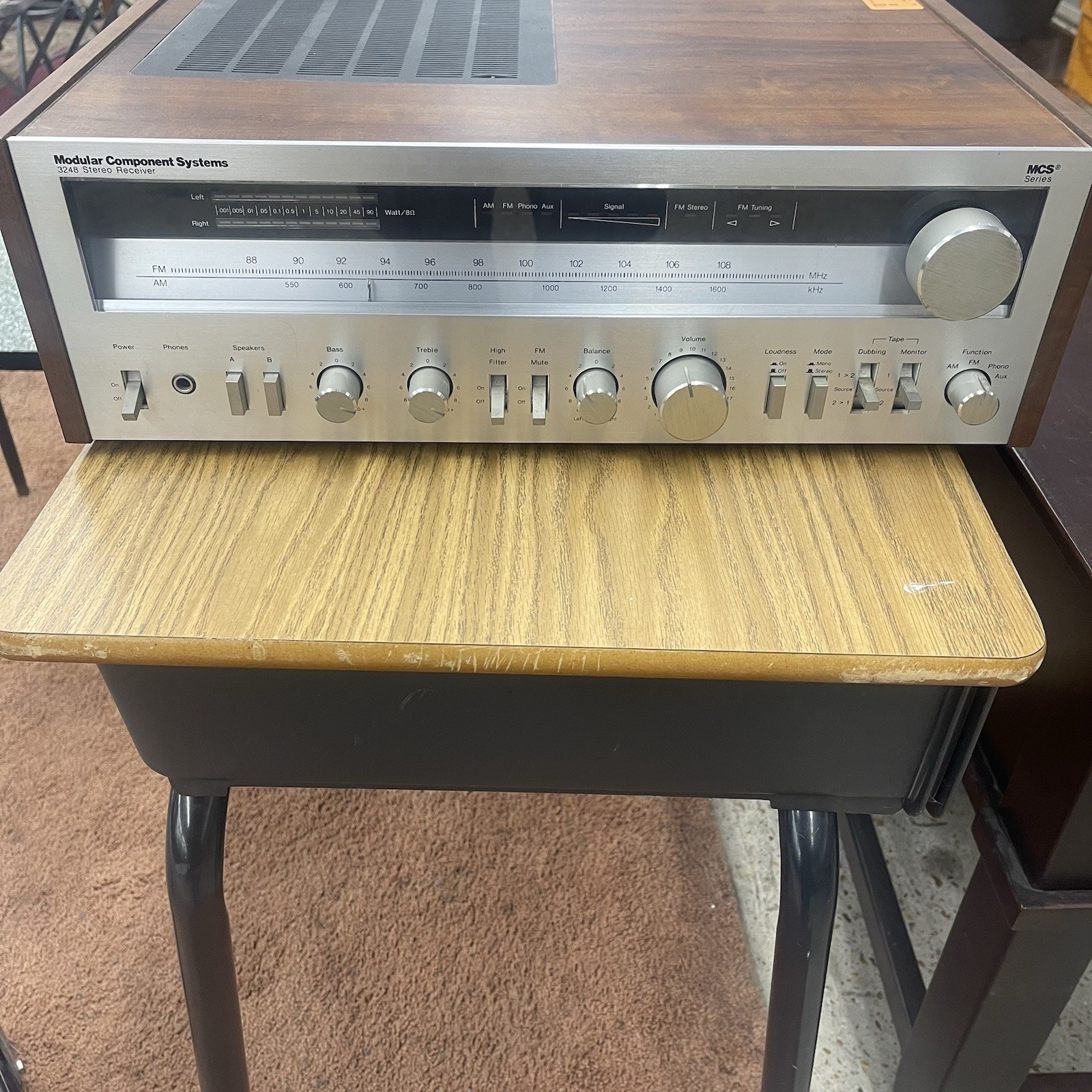 S Mcs 3248 Stereo Receiver Working Tested