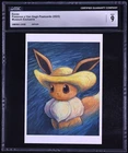 CGC 9 Pokemon x Van Gogh Postcards Eevee 2023 Museum Exclusive