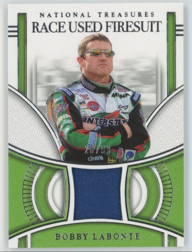 2024 Panini National Treasures Racing Bobby Labonte Tires Patch /99 A34 - 第 1/2 張圖片