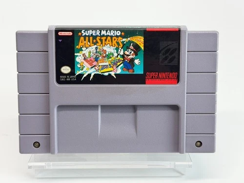 Super Mario All Stars (Super Nintendo SNES) Authentic & Tested