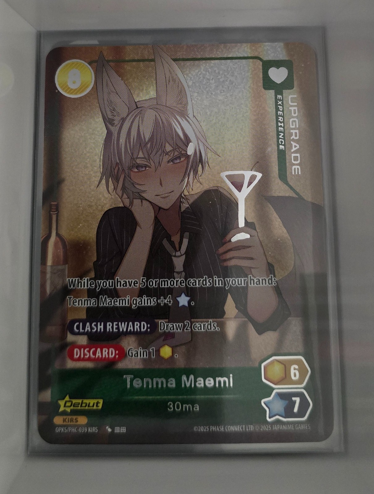 Tenma Maemi / 30ma KIRS Oshi Push TCG Kickstarter Debut