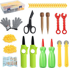Cardboard Cutting Tools for Kids, 273 PCS Cardboard Construction Kit, Safe Kids
