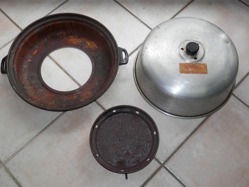 Antico strumento da cucina per cuocere al FORNO su fornello gas VINCAF  attrezzo | eBay