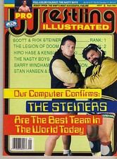 PRO WRESTLING ILLUSTRATED SEPTEMBER 1991 RODDY PIPER TERRY GORDY (VERY GOOD) WWF
