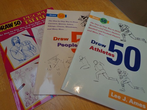Draw 50 Books by Lee J. Ames: People/Athletes/People of the Bible (3)