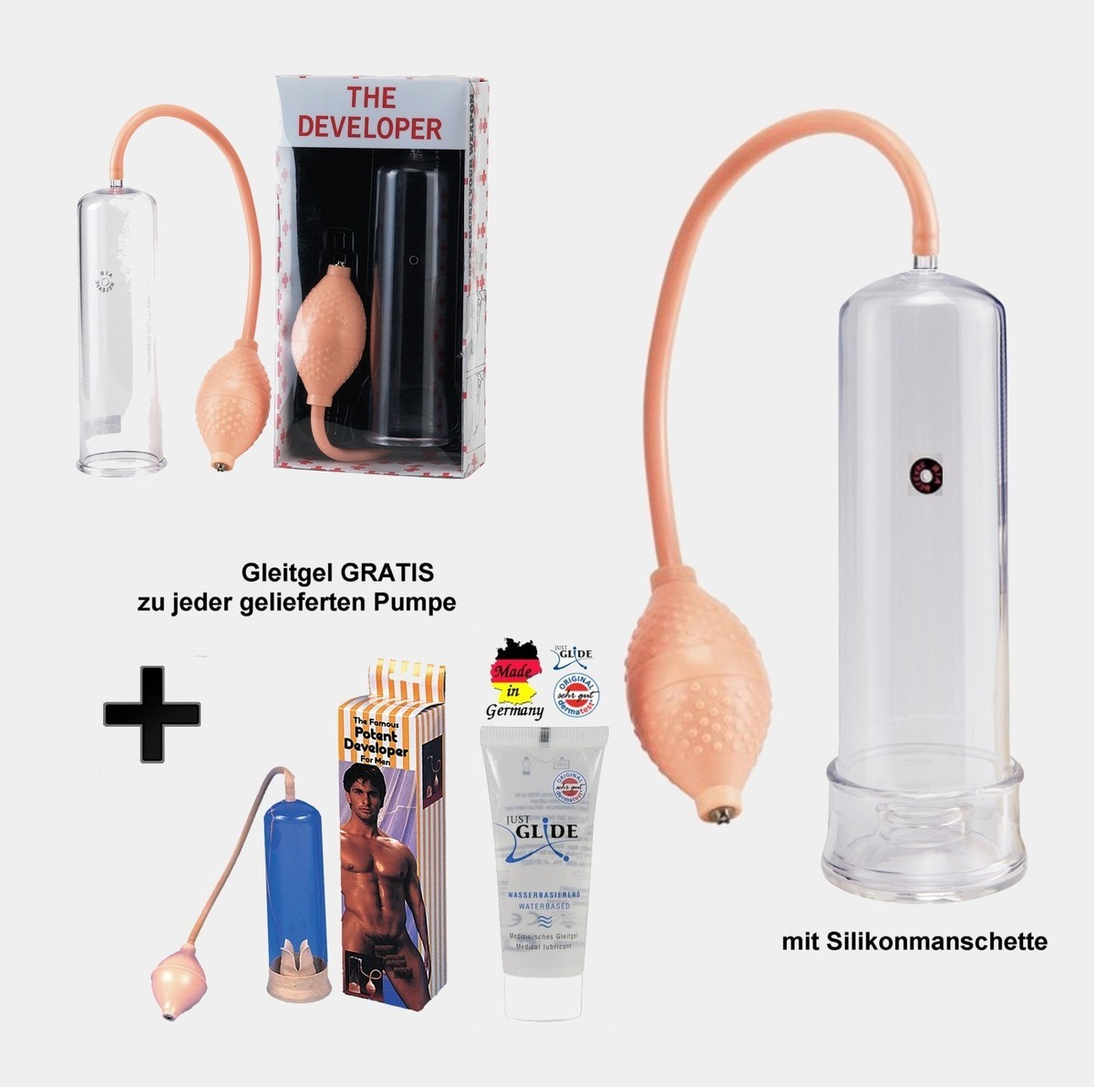 sexspielzeug pumpe EasyToys »Pleasure Pump« Vulva Pumpe & G-Punkt-Vibrator