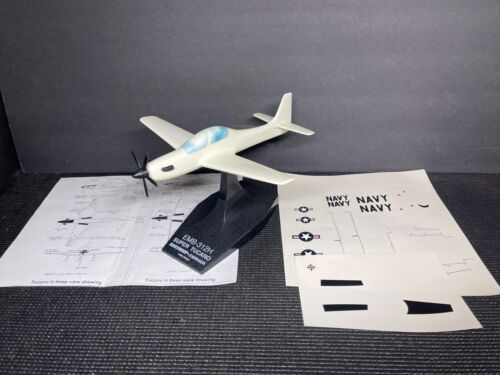 Vintage Northrop Embraer EMB-314 Super Tucano Desktop Model Airplane Navy 1/48th