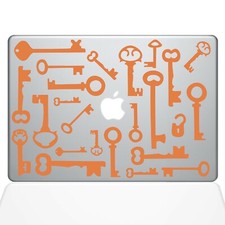 The Decal Guru Skeleton Keys MacBook Decal Vinyl Sticker - 15" MacBook Pro 2...