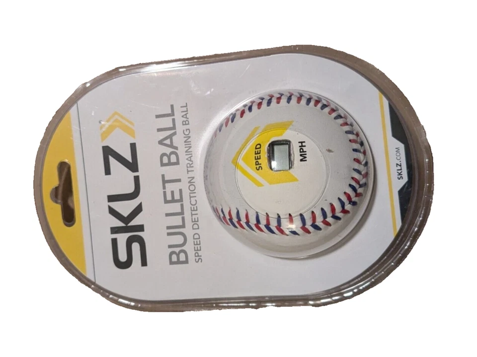 SEALED, NEW SKLZ Bullet Speed Detection Training Ball - White - Image 2 of 2