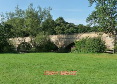 PHOTO  BRIDGE BELLINGHAM WITH FOUR SEGMENTAL ARCHES. DATED 1834 THE ARCHITECT JO