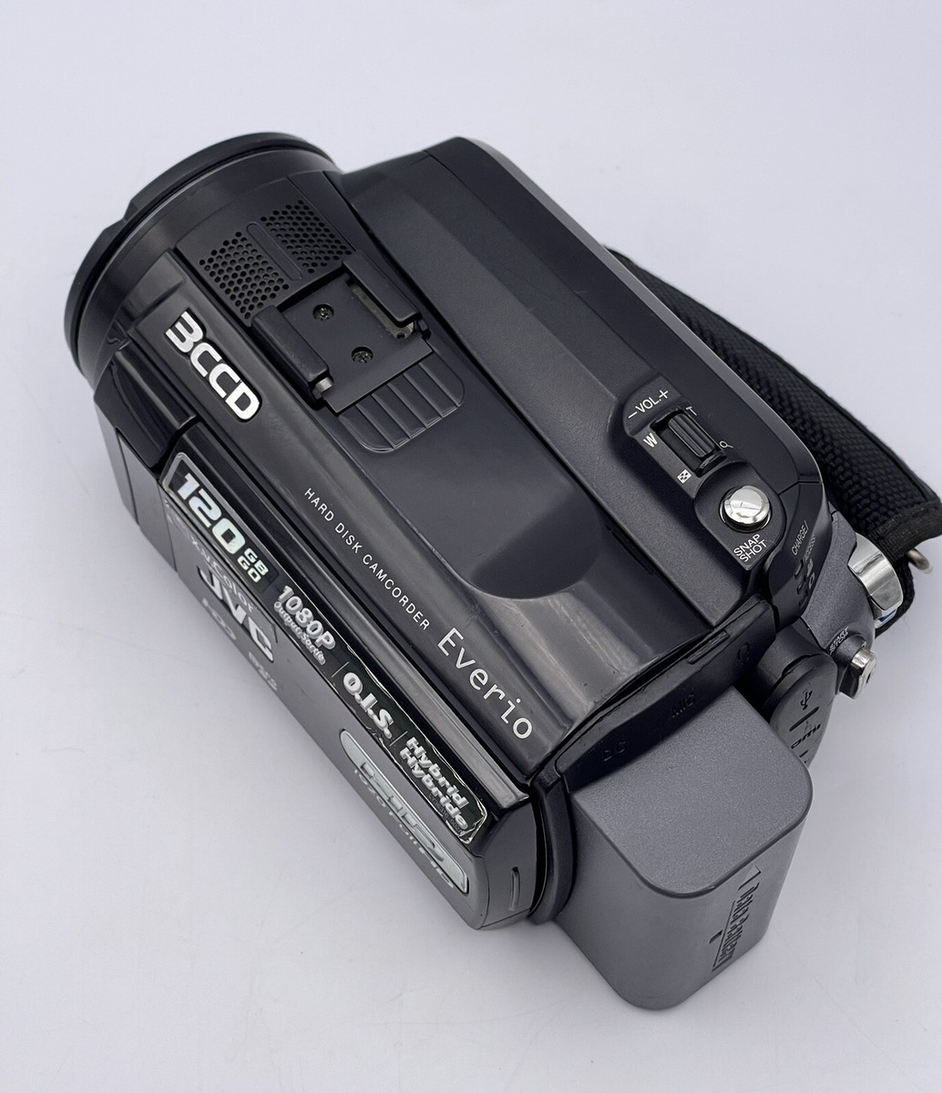 JVC Everio GZ-HD5-B Digital HD Video Camera 120GB HDD 1080p JVC Everio GZ-HD5-B Digital HD Video Camera 120GB HDD 1080p