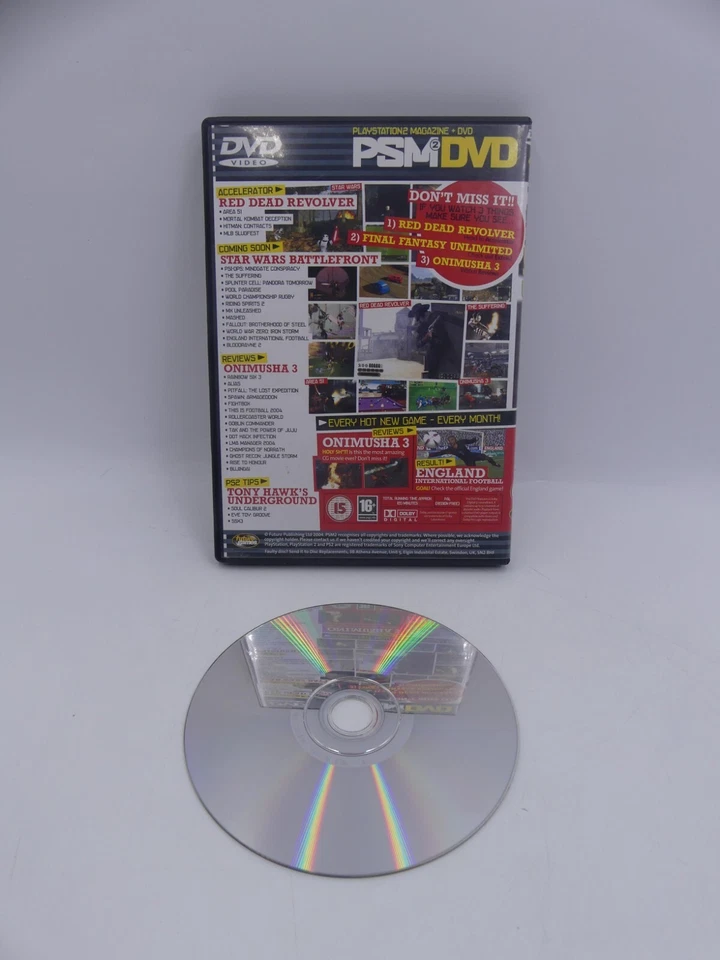 2004 PSM2 PLAYSTATION MAGAZINE ISSUE 48 DEMO DVD PAL - Image 2 of 3