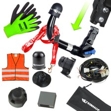 Anhängerkupplung abnehmbar+ES 13p spez für BMW 3er F34 Gran Turismo 14-20 ABE