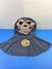 Mario Chiodo Studios Halloween Mask 2004 Demon Warlord Undead Spooky w/ Emblem