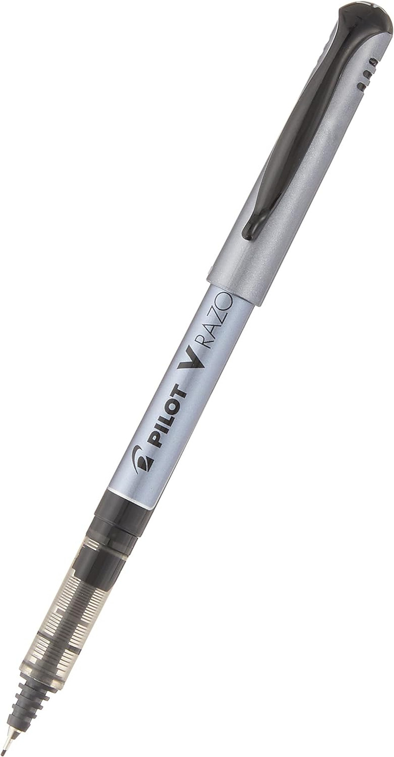 V Razor Point Liquid Ink Markers, Extra Fine Point, Black Ink, 12-Pack (112), Do