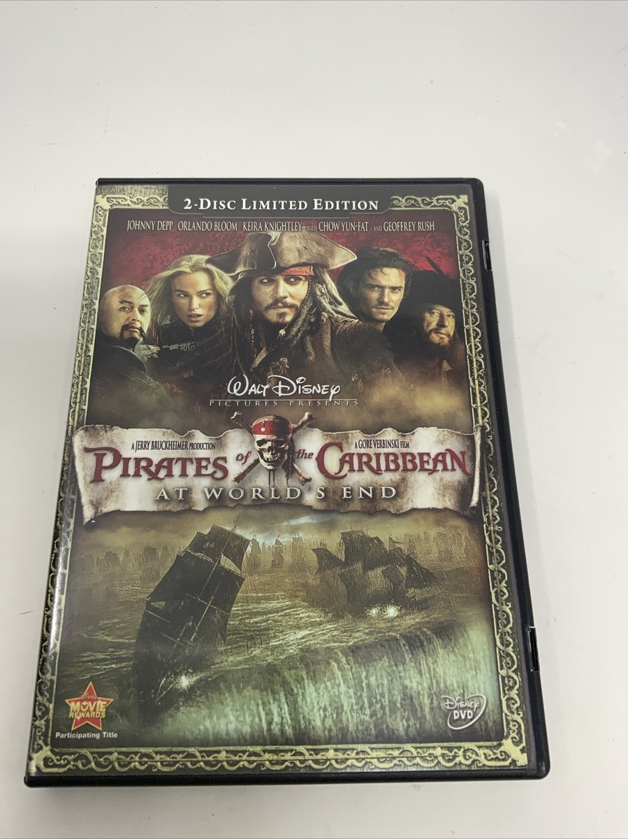 Pirates of the Caribbean: Dead Man's Chest (DVD, 2-Disc Set