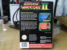 Shadow Warriors 2 II Ninja Gaiden - NES - AUS PAL A - CIB - Free Post