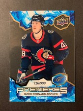 Jacob Bernard-Docker 2021-22 Upper Deck Ice Hockey Premieres Level 4 /999 #197