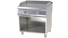Elektro-Griddleplatte Standger&auml;t Grillplatte Bratplatte Edelstahl 800x730x900mm