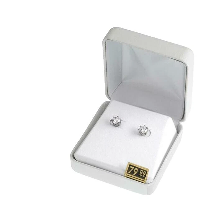 Pendientes de Moda Swarovski Cristal plata plateado