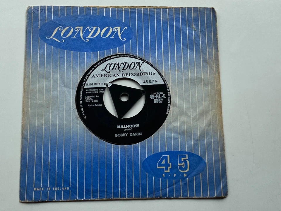 BOBBY DARIN ORIGINAL  UK 1958  LONDON  45  DREAM LOVER - Image 2 of 4