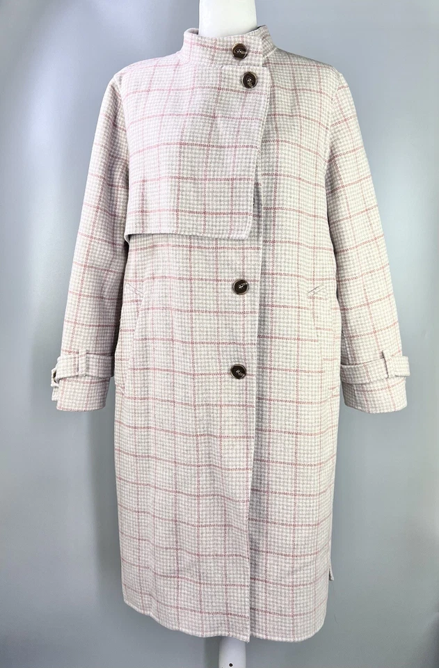 Nueva gabardina de lana de doble cara coreana 66/talla M para mujer Foto 2 de 4