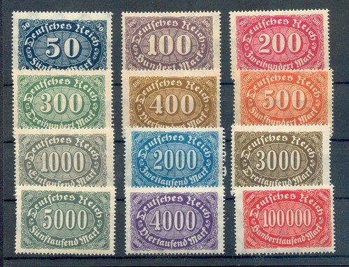 DR-INFLA 246/57 SET** MNH MINT (y73539