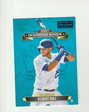 2021 Panini Diamond Kings Debut # DDK-LD Keibert Ruiz Artist's Proof
